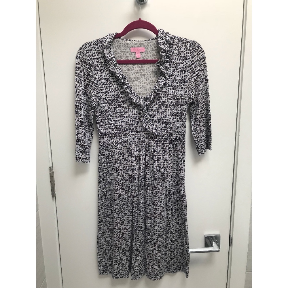 Lilly Pulitzer Blayney silk faux wrap dress